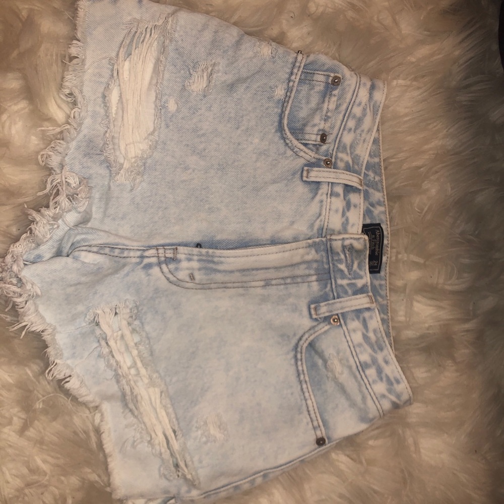 Abercrombie high waisted shorts